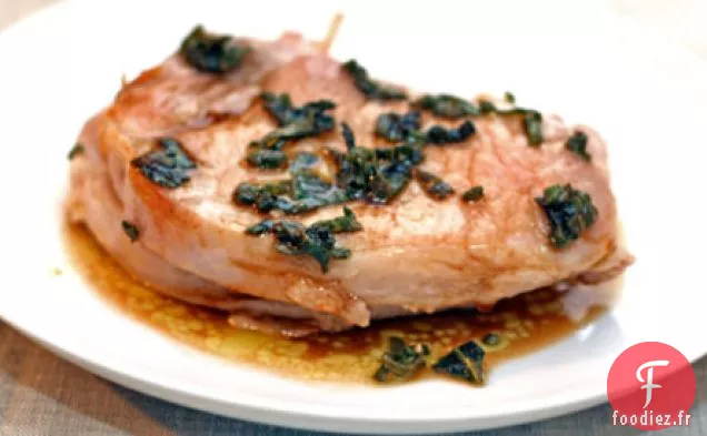 Dîner ce soir: Côtelettes de Porc à la Sauge et au Balsamique