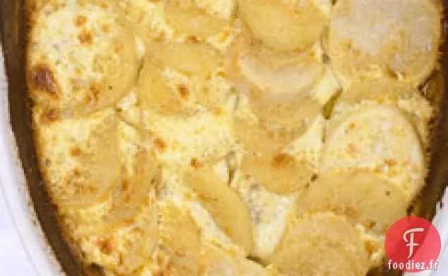 Gratin de pommes de terre et navets