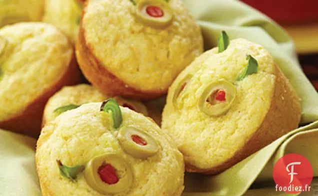 Muffins au Visage de Monstre