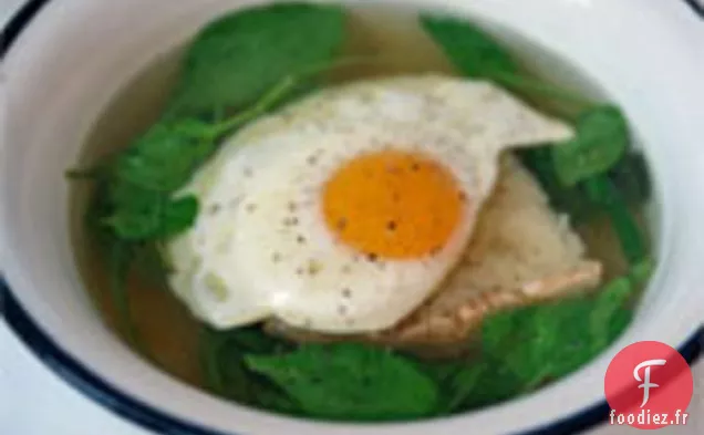 Dîner Ce Soir : Soupe aux Œufs au Plat Provençale