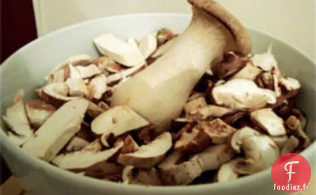 Cuisson des Glossies: Crostini aux Champignons Sauvages avec Vinaigrette au Thym