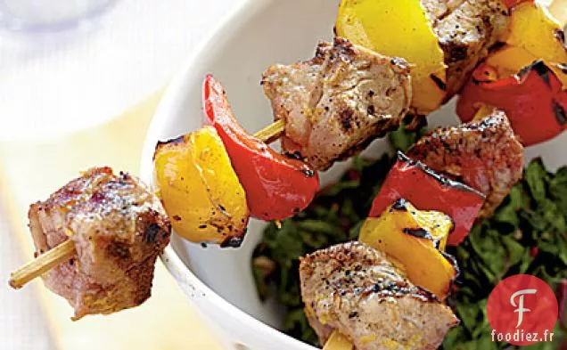 Brochettes de Porc Toscanes
