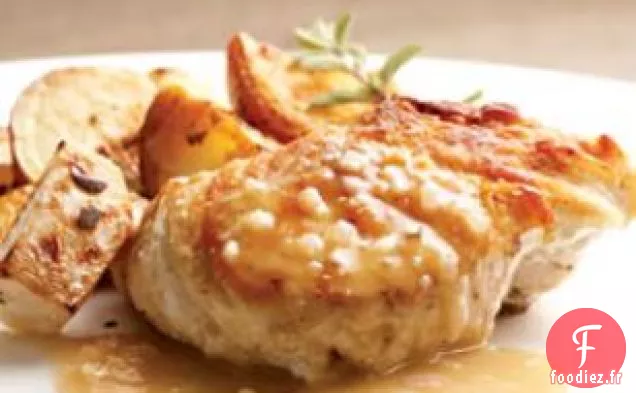 Poulet Rôti Rapide et Légumes Racines