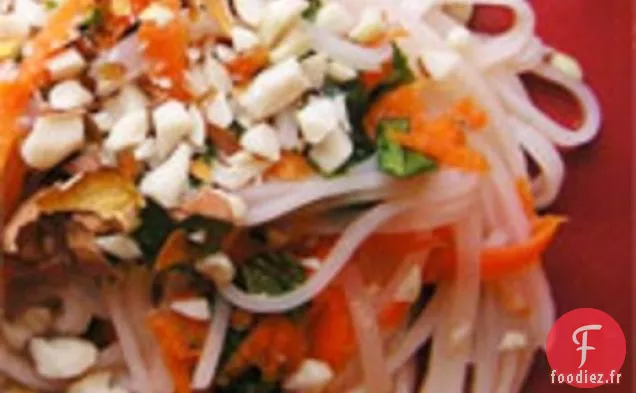 Dîner Ce soir: Salade de Nouilles de Riz Vietnamiennes