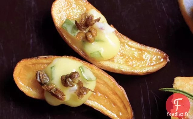 Pommes de Terre Frites avec Sauce à l'Estragon