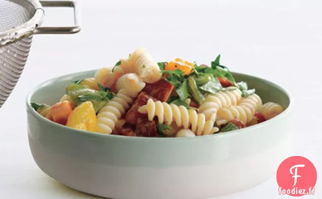 Salade de Pâtes aux Herbes aux Tomates Anciennes