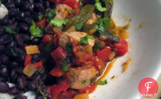 Dîner ce soir: Filet de Porc à la Mexicana