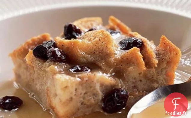 Pouding au Pain de la Nouvelle-Orléans à la Sauce Bourbon