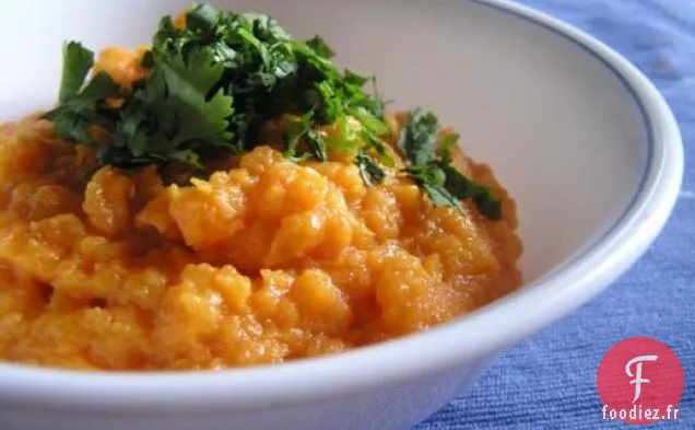 Dîner Ce soir: Purée de Patates Douces
