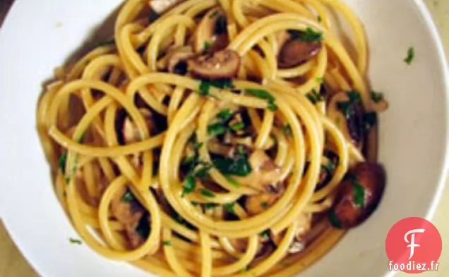Dîner ce soir: Bucatini con Funghi