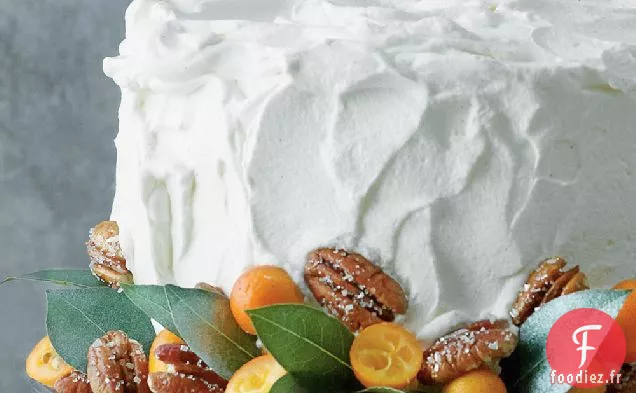 Gâteau Praliné à la Citrouille Marbrée