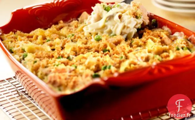 Casserole de Nouilles au Thon Qui Ravit les Foules