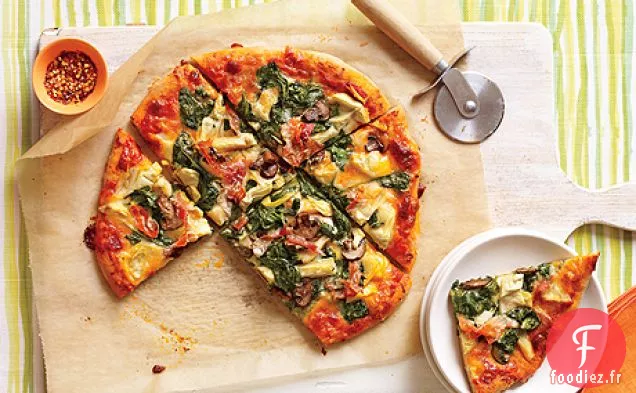 Pizza Veggi - Prosciutto