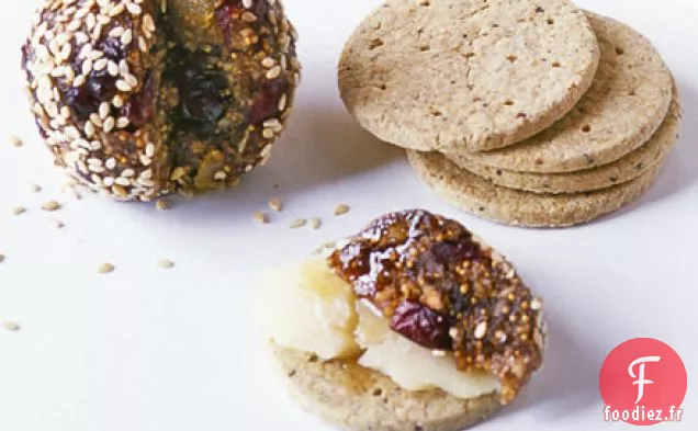 Boules de figues et amandes espagnoles