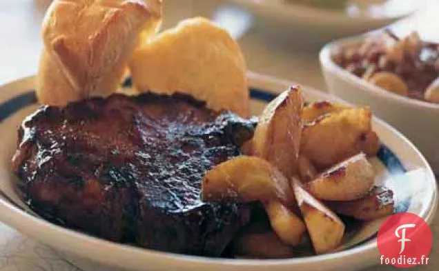 Côtelettes De Porc Grillées