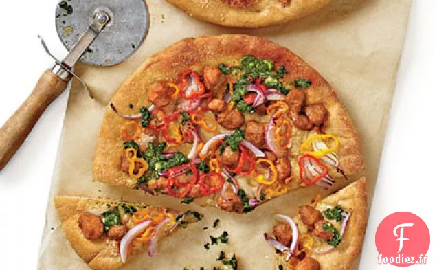 Pizza Au Pesto de Blé Entier
