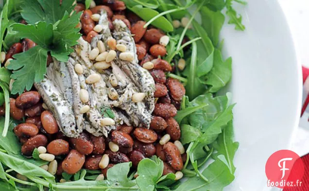 Anchois, Haricots Et Roquette