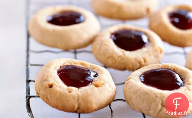 Empreintes de Doigts au Beurre d'Arachide et à la Gelée