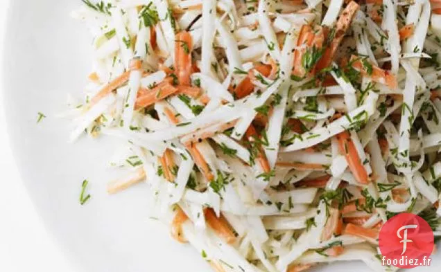 Rémoulade de céleri-rave et carottes