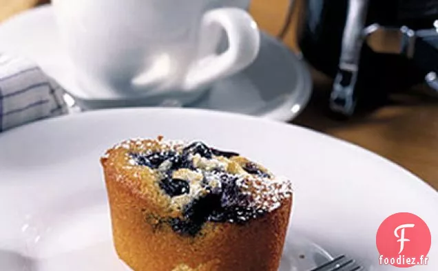 Friands de myrtilles et de citron