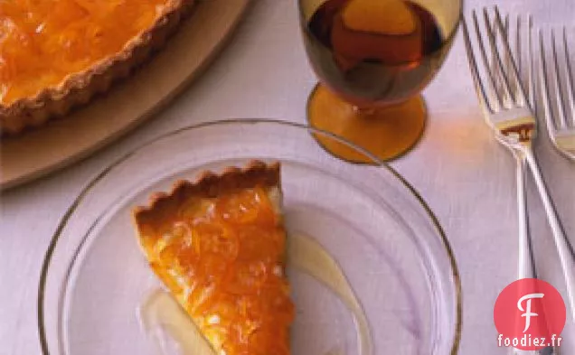 Tarte au Kumquat Confit et à la Ricotta