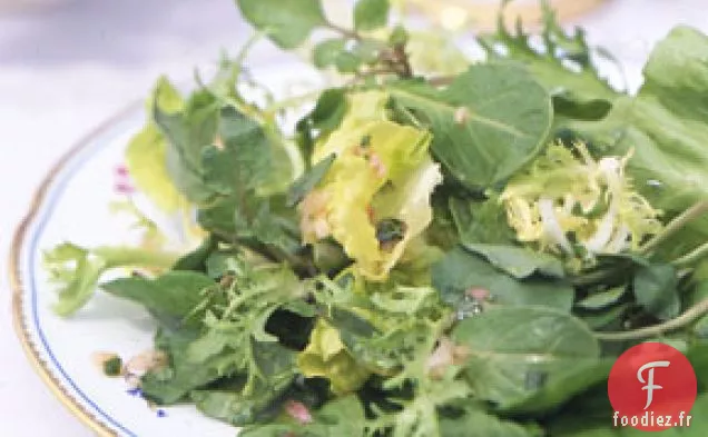 Salade Verte Mélangée à la Vinaigrette à l'Estragon