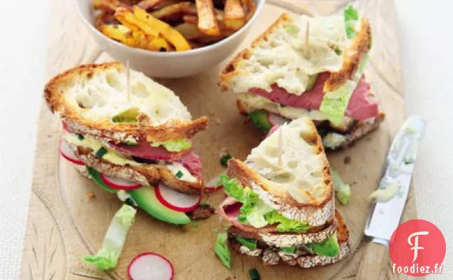 Club de boeuf salé avec frites cajun