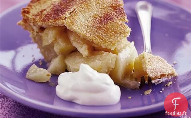 Tarte aux pommes épicée