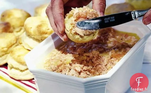 Saumon frais et fumé en pot