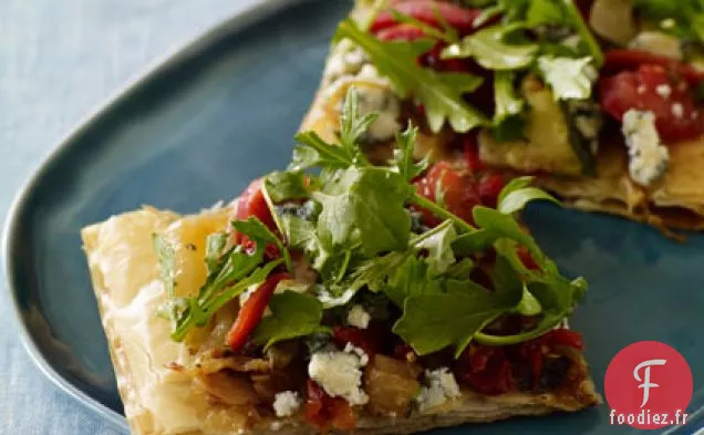 Croustillant à Pizza aux Légumes