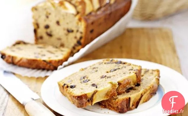 Tealoaf aux pommes et aux épices