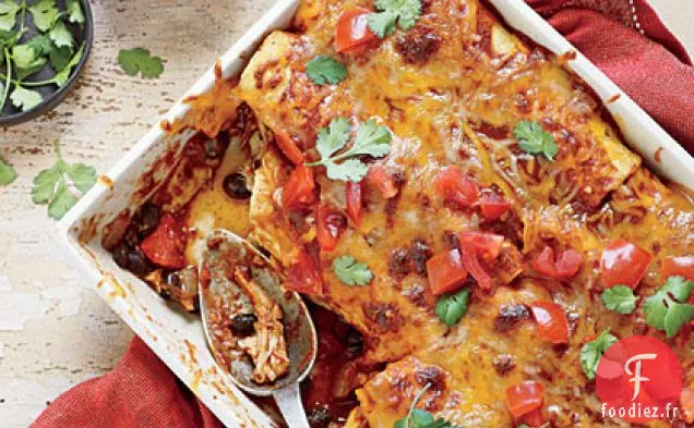 Enchiladas au Poulet de 20 Minutes