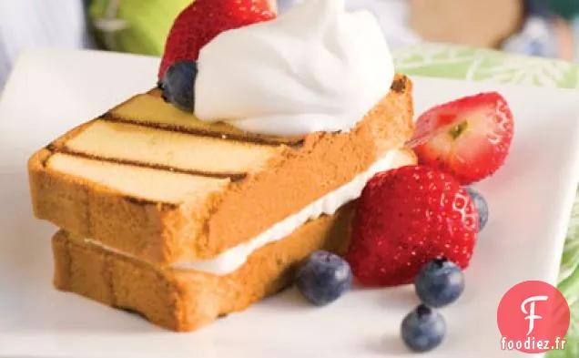 Gâteau Fourré à la Crème Grillé