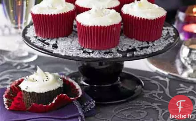 Cupcakes de la nourriture du diable