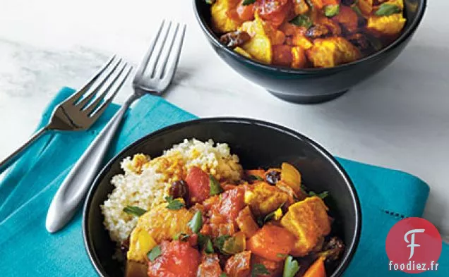 Couscous au Poulet et Légumes Racines