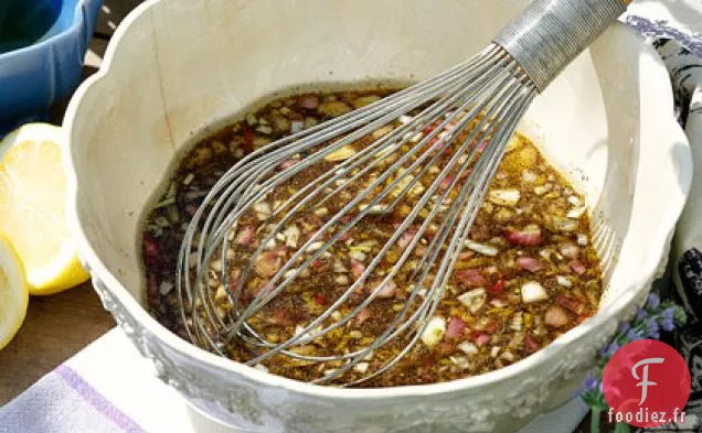 Vinaigrette Au Citron et à la Mélasse