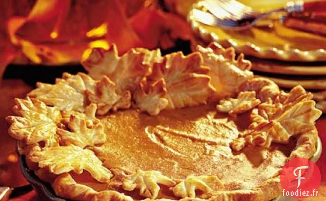 Tarte Élégante à La Citrouille et aux Noix