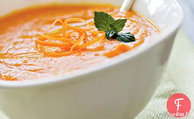 Soupe Crémeuse Aux Carottes