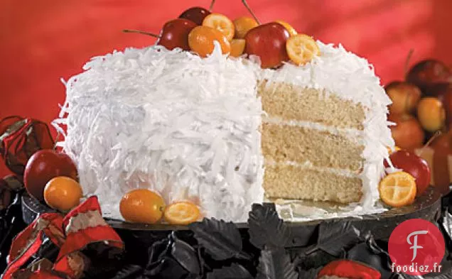 Gâteau de Noix de Coco Frais de Noisette