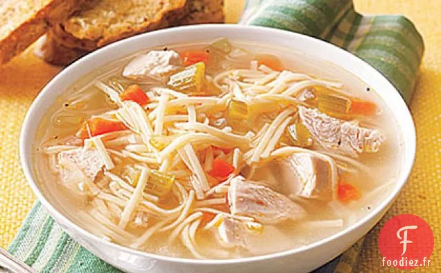 Soupe de Nouilles Au Poulet
