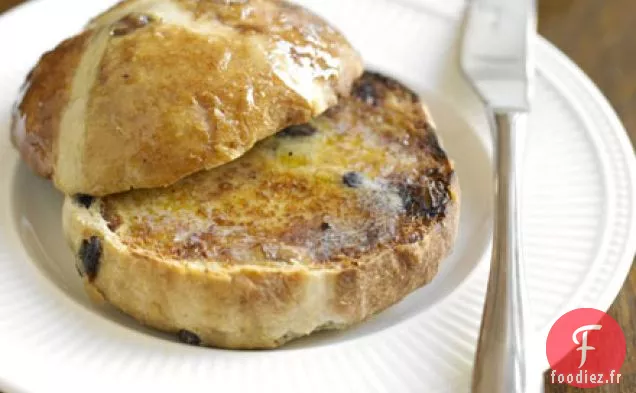 Petits pains croisés chauds faciles