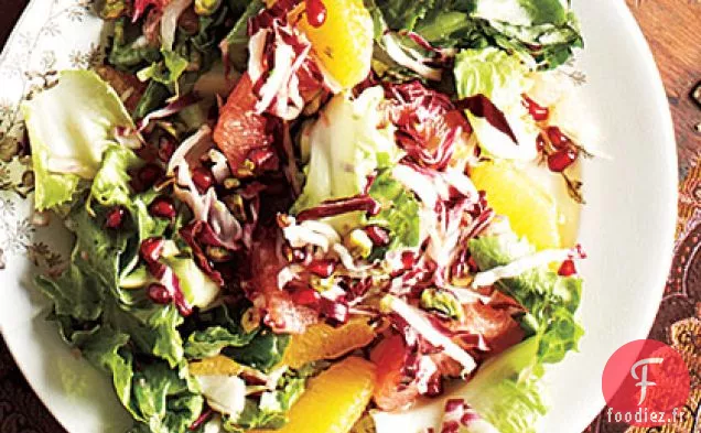 Salade d'Hiver aux Agrumes, aux Scaroles et aux Endives
