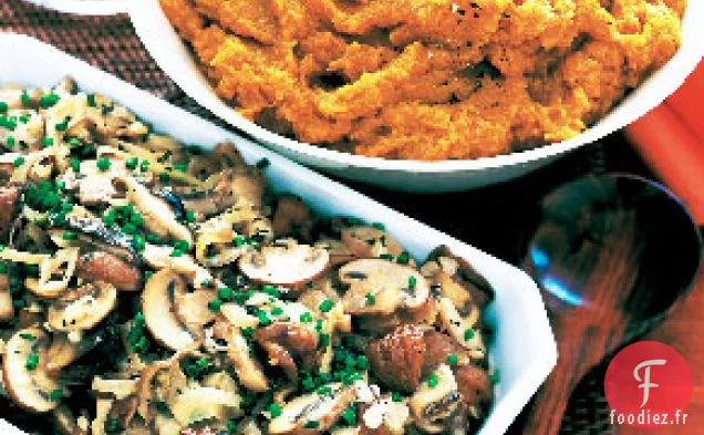 Champignons Sauvages aux Châtaignes et au Thym