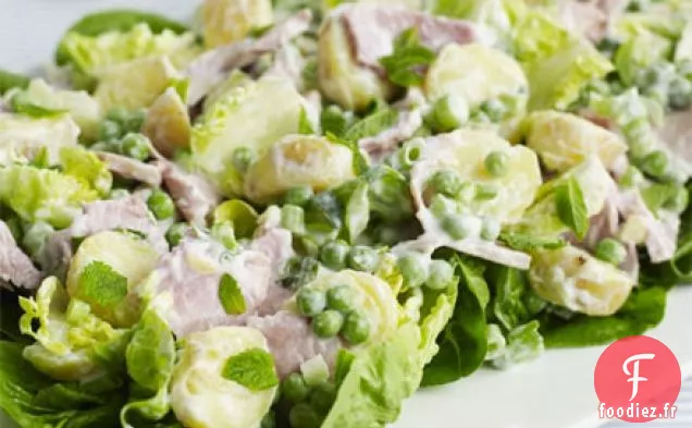Grande salade de jambon