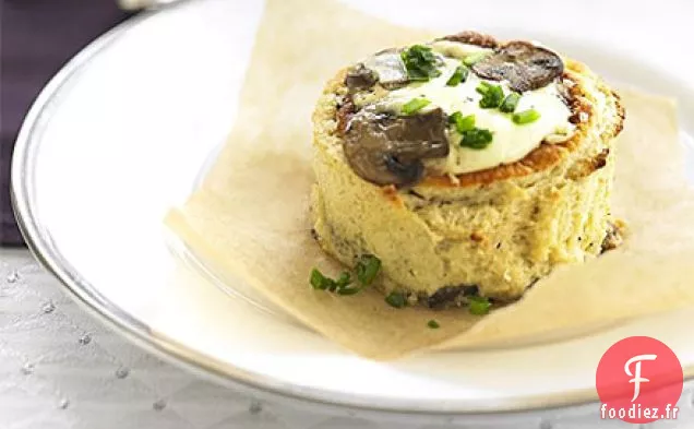 Soufflés aux champignons