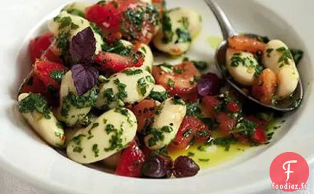 Salade de tomates au beurre et au piment