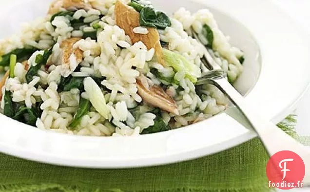 Risotto au maquereau fumé