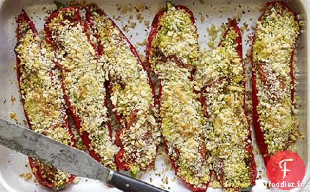 Poivrons farcis italiens
