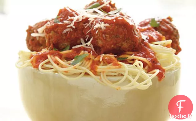 Spaghettis et Boulettes de Viande