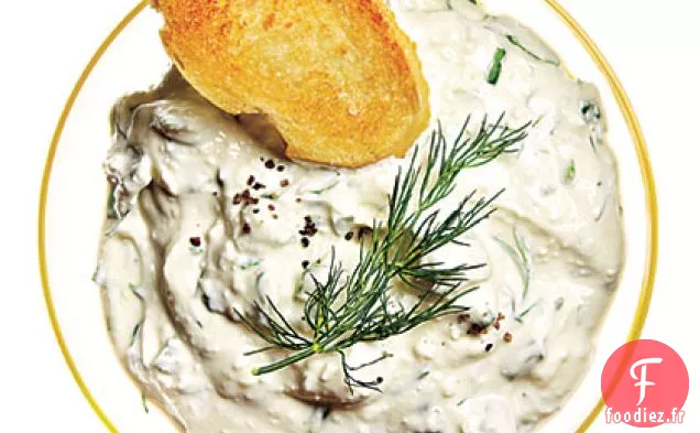 Trempette Crémeuse aux Épinards et à la Feta